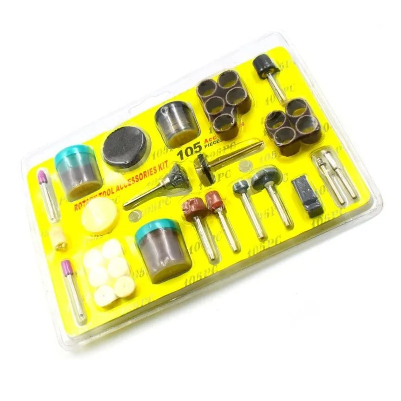 105pcs Rotary Tool Accessories Kit