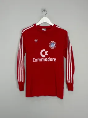 1989/91 BAYERN MUNICH L/S HOME SHIRT (M) ADIDAS