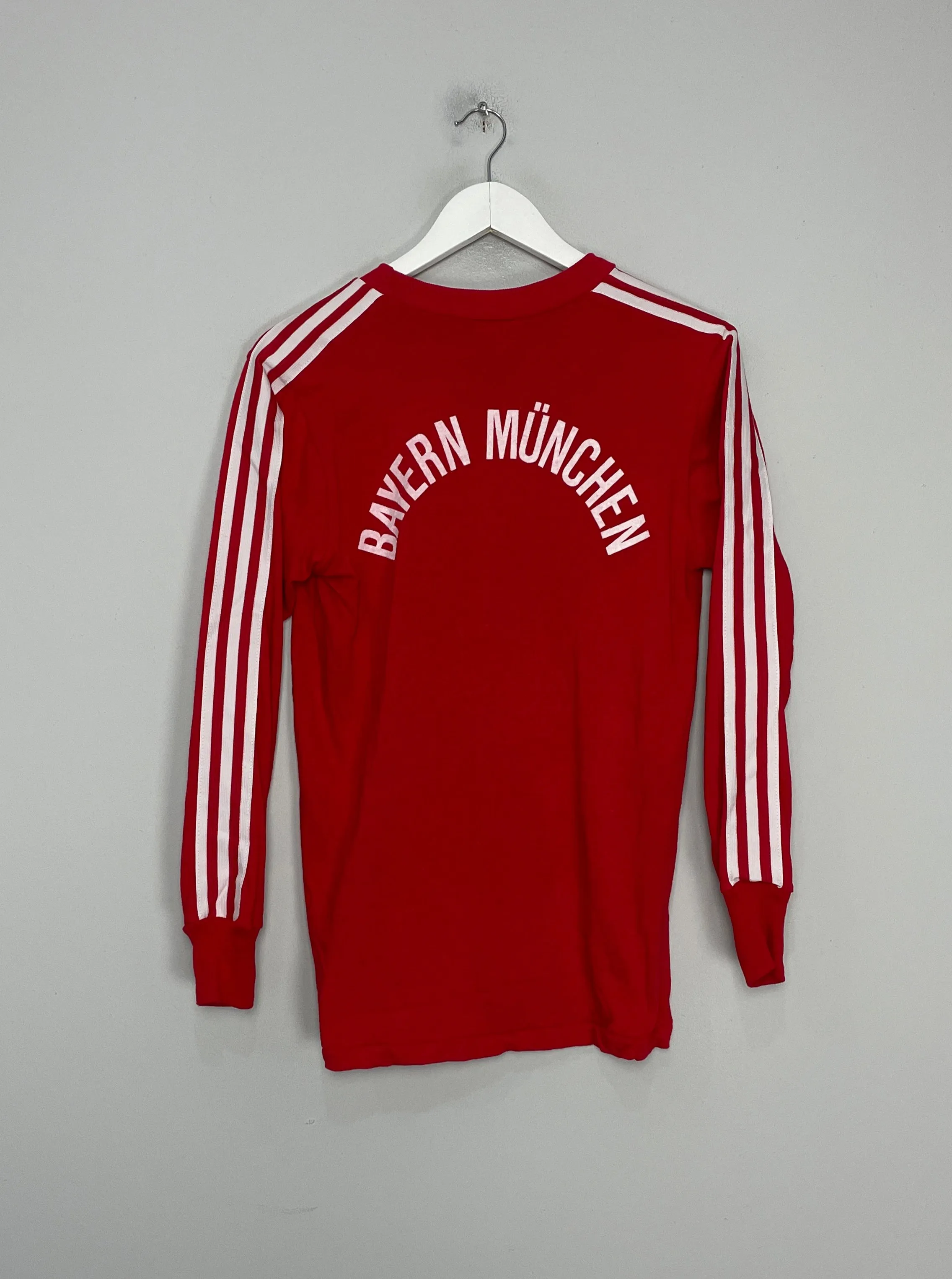 1989/91 BAYERN MUNICH L/S HOME SHIRT (M) ADIDAS