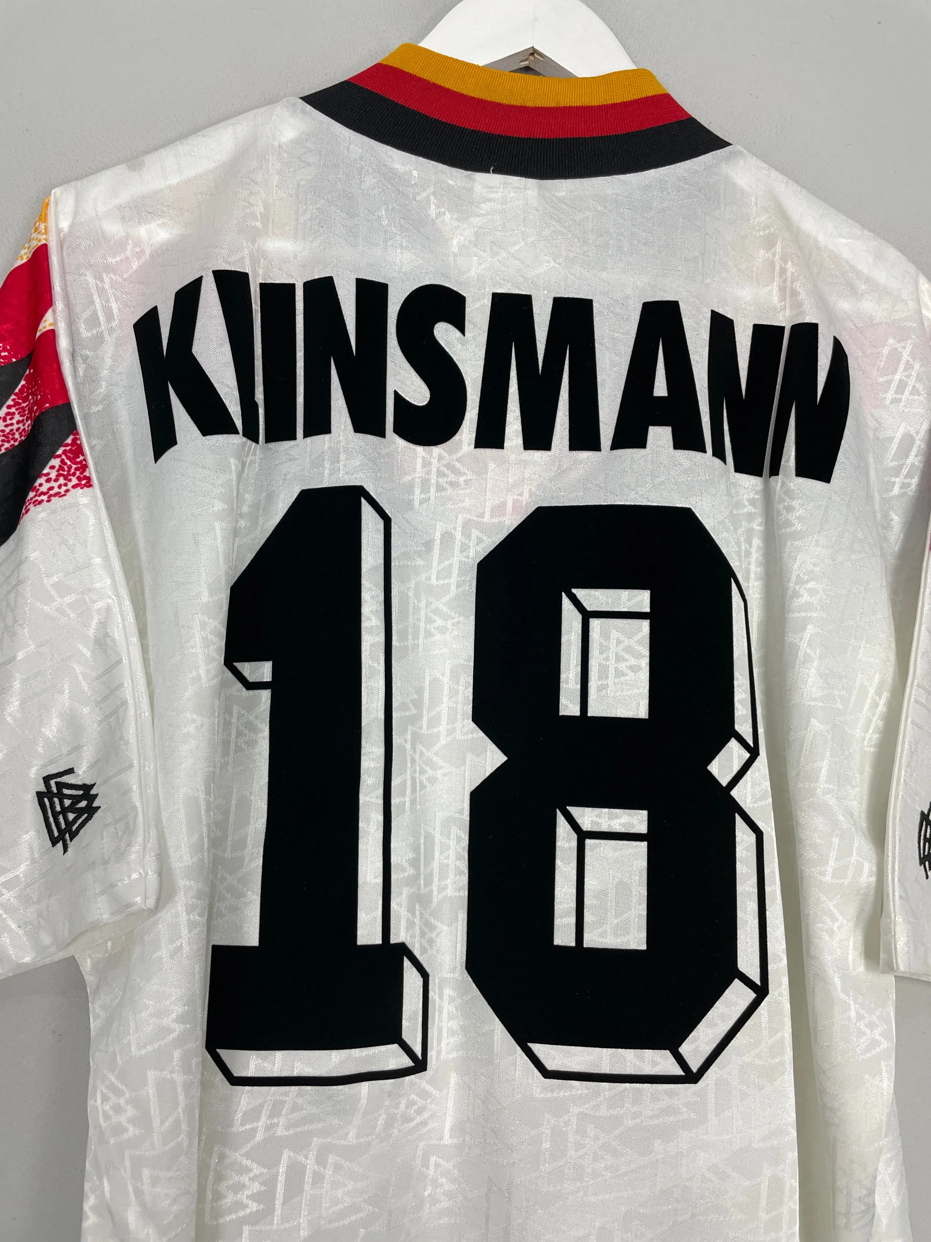 1994/96 GERMANY KLINSMANN #18 HOME SHIRT (L) ADIDAS