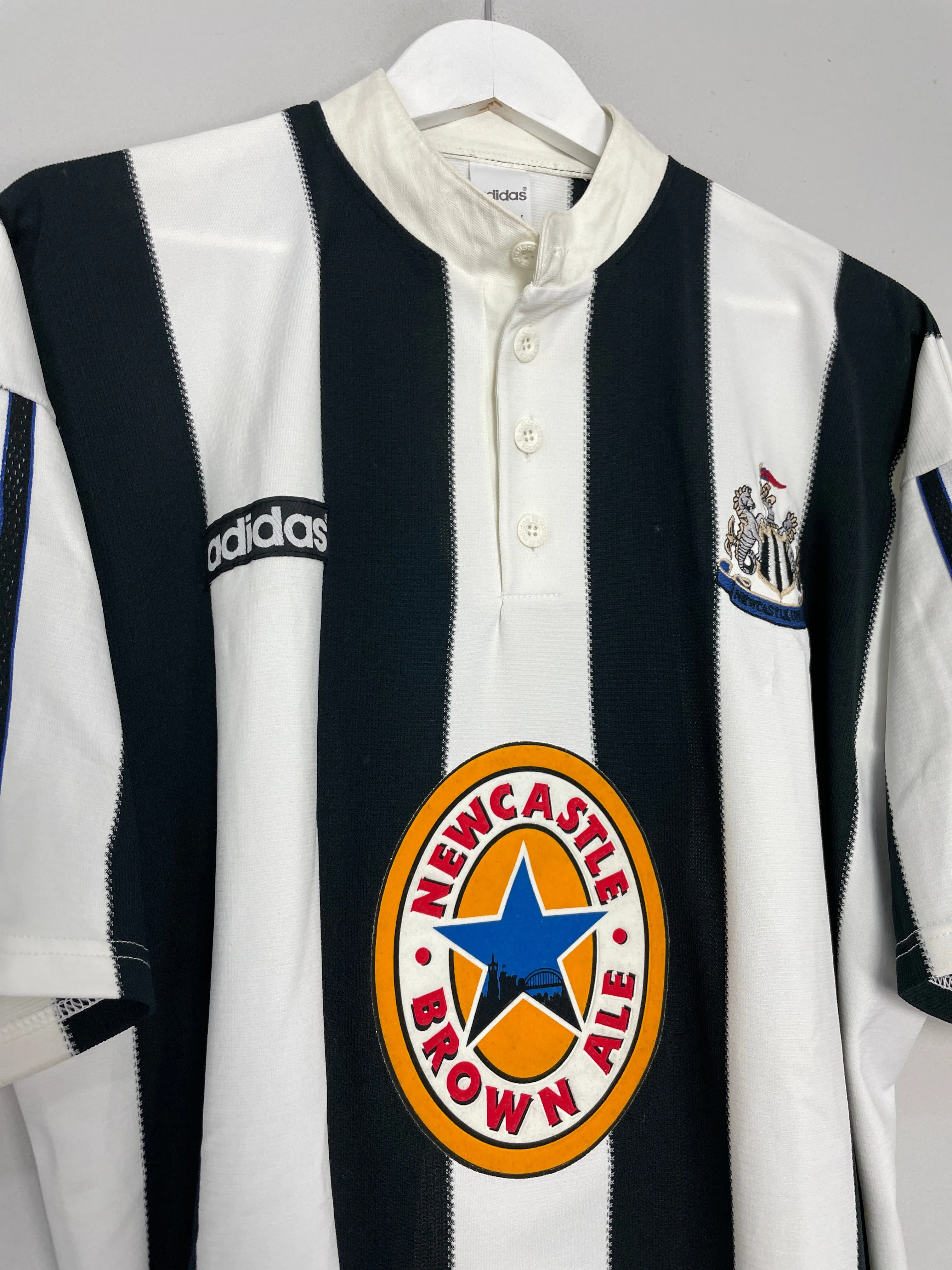 1995/97 NEWCASTLE UNITED HOME SHIRT (XL) ADIDAS