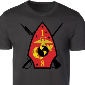 1st Battalion 8th Marines T-shirt