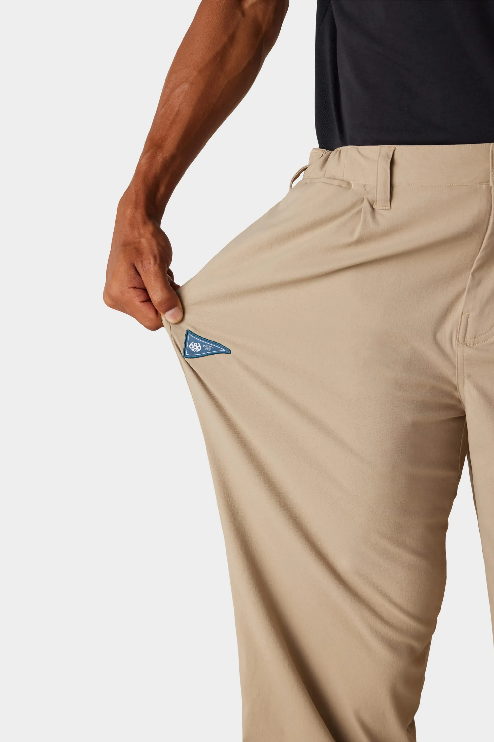 686 x Malbon Men's Everywhere Merino-Lined Golf Pant