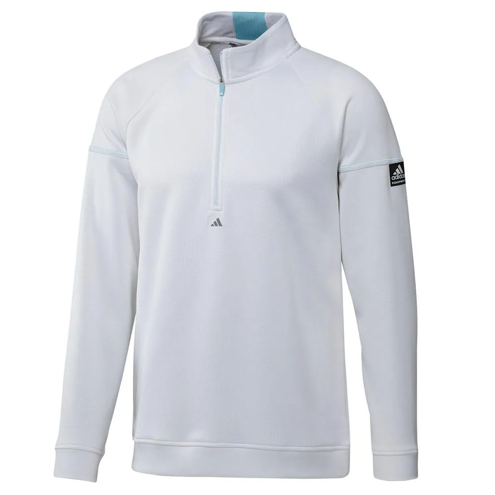 adidas Mens Equipment 1/4 Zip Sweatshirt