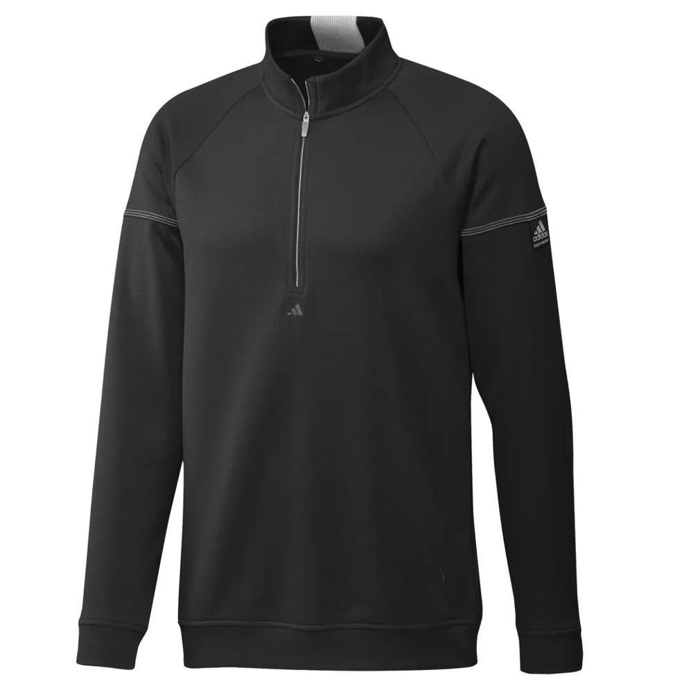 adidas Mens Equipment 1/4 Zip Sweatshirt