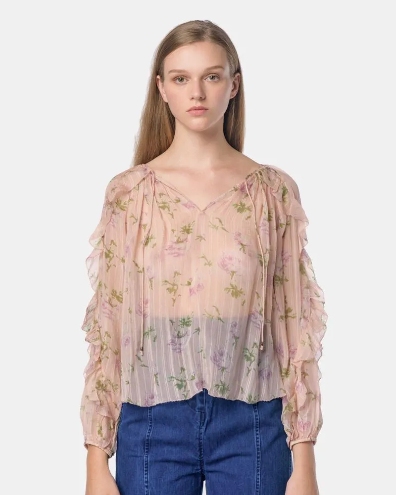 Azalea Blouse in Rose