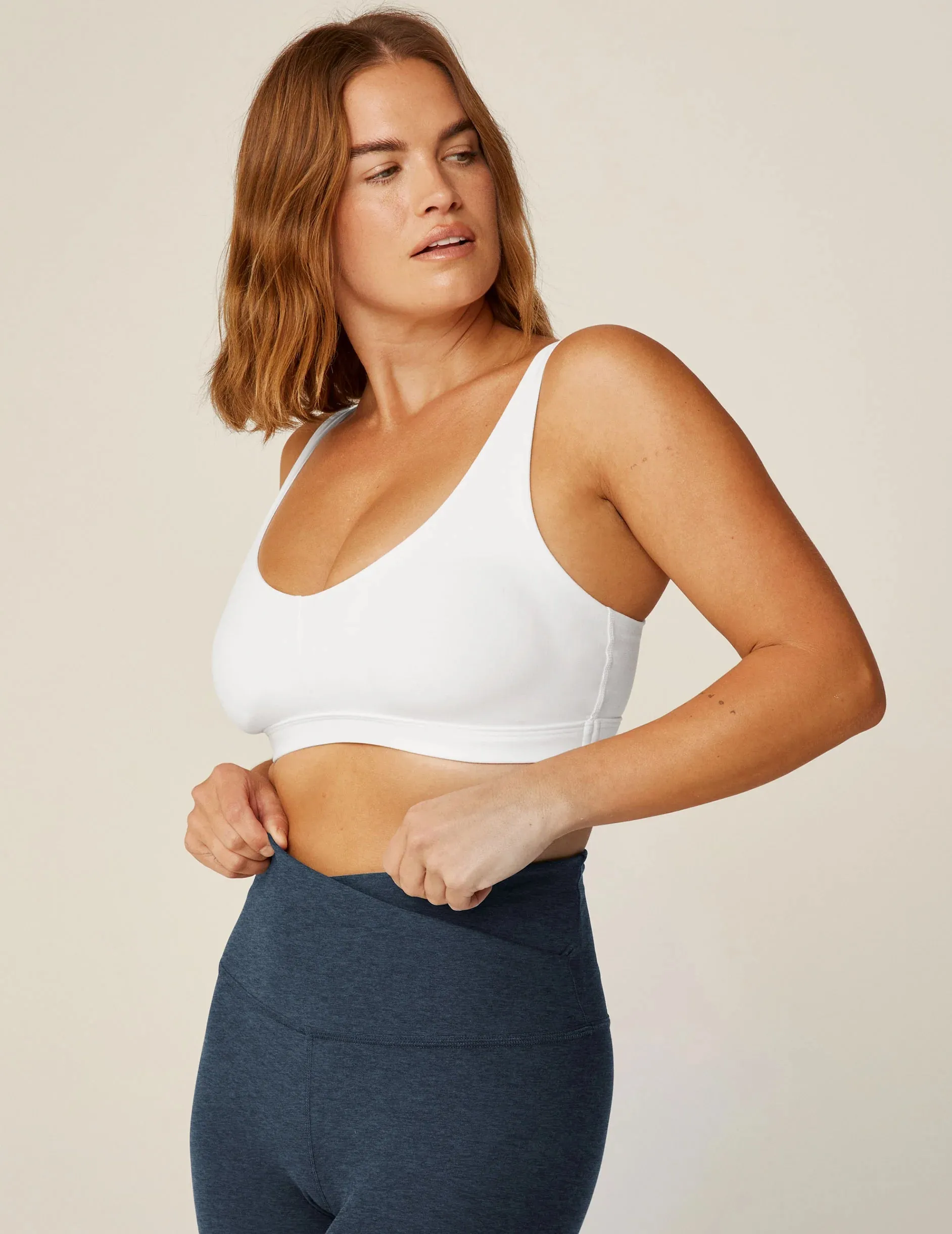 Beyond Yoga Spacedye Embody Bra - White