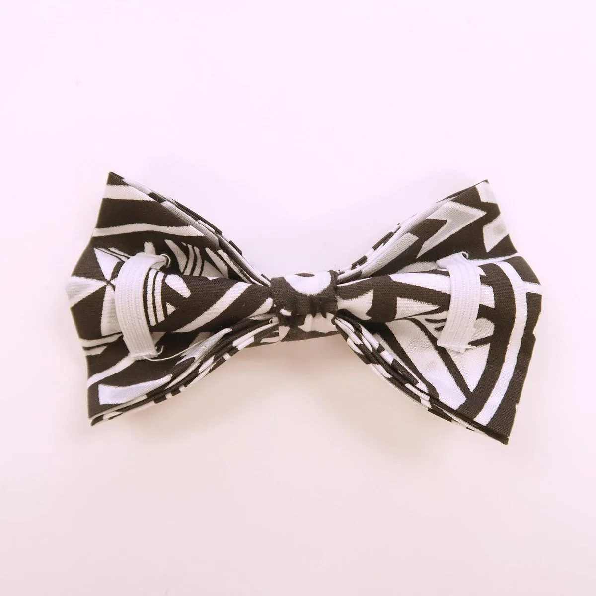 Black Tapa Dog's Bow Tie