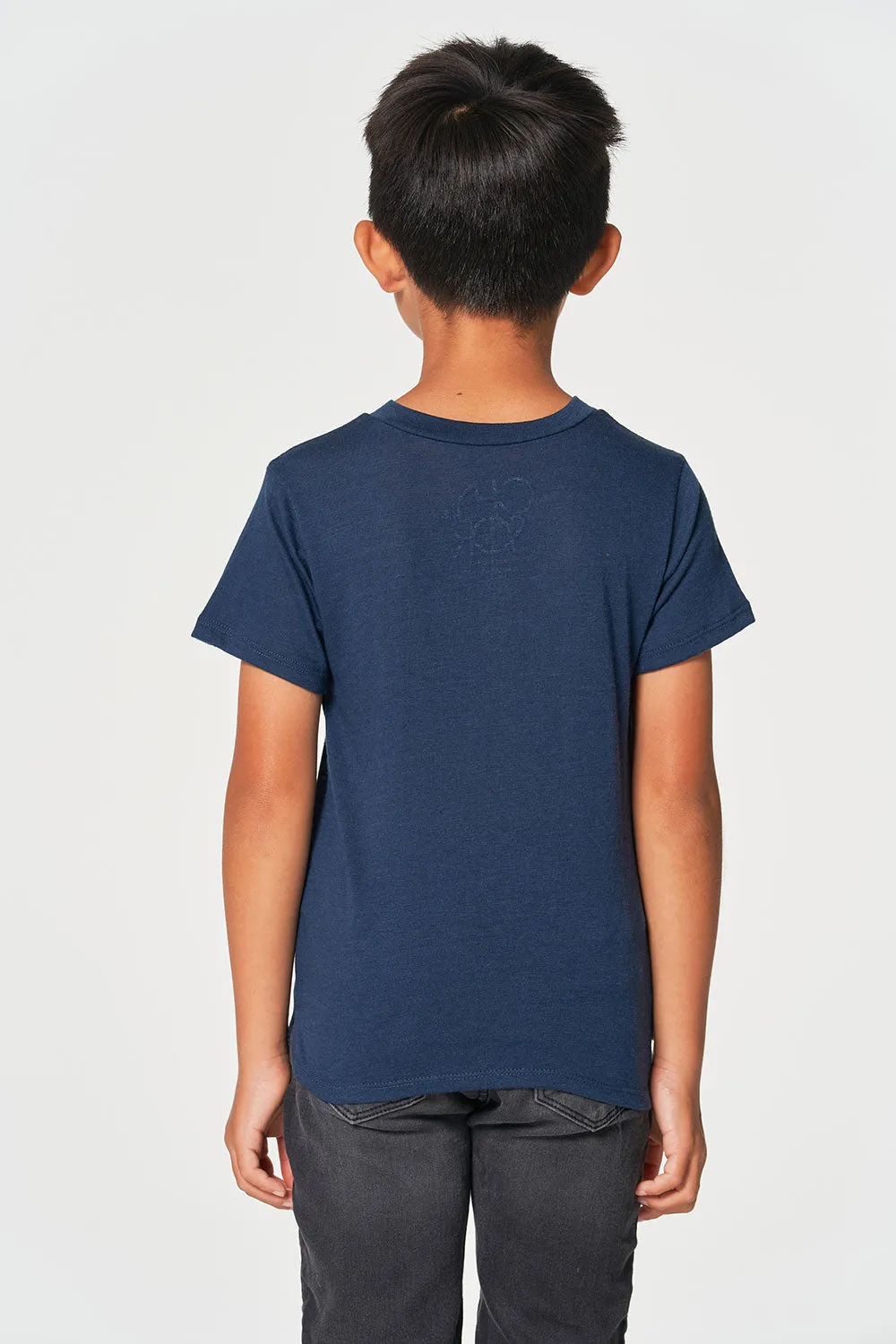 Boys Bella Jersey Short Sleeve Henley With Cocount Buttons