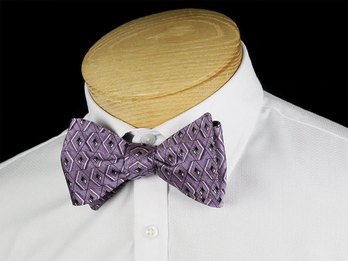 Boy's Bow Tie 24433 Purple/Black