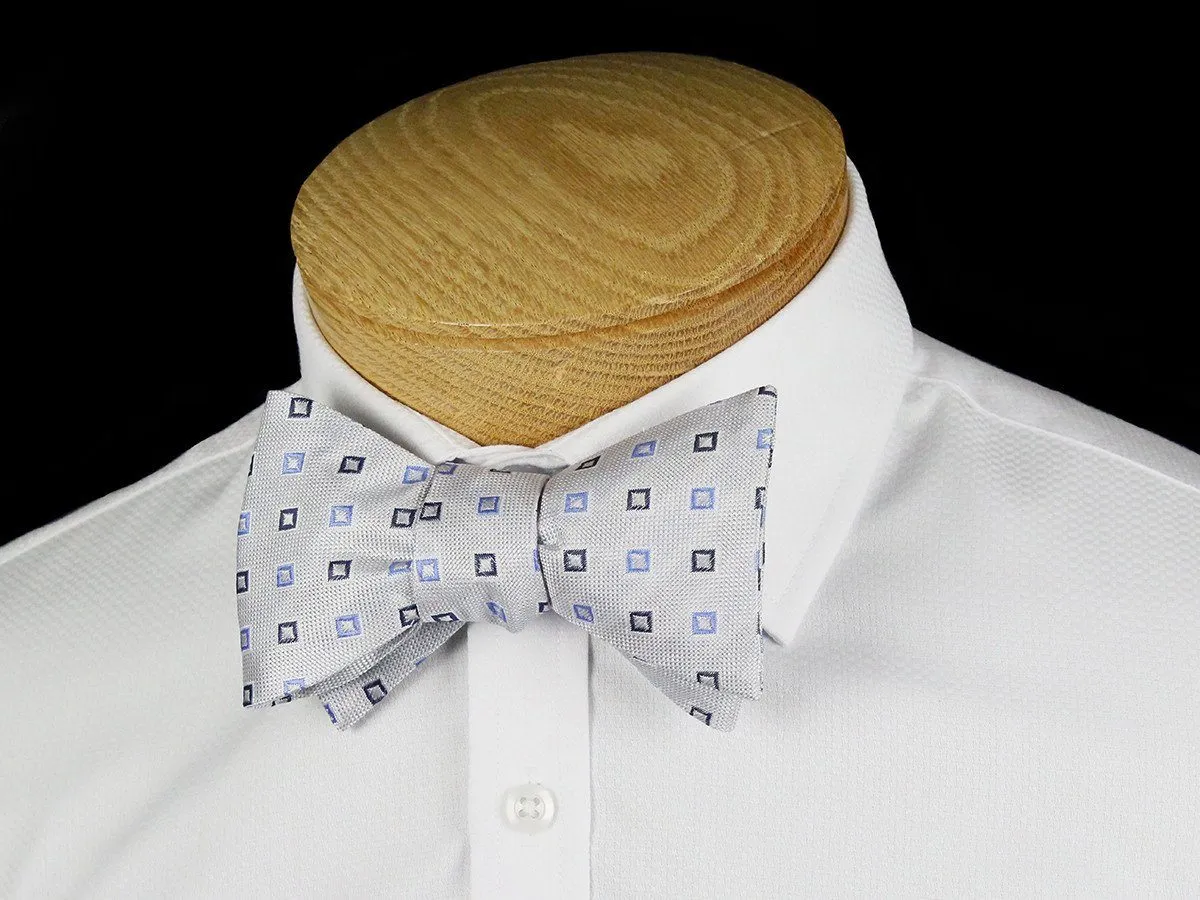 Boy's Bow Tie 24454 White/Blue