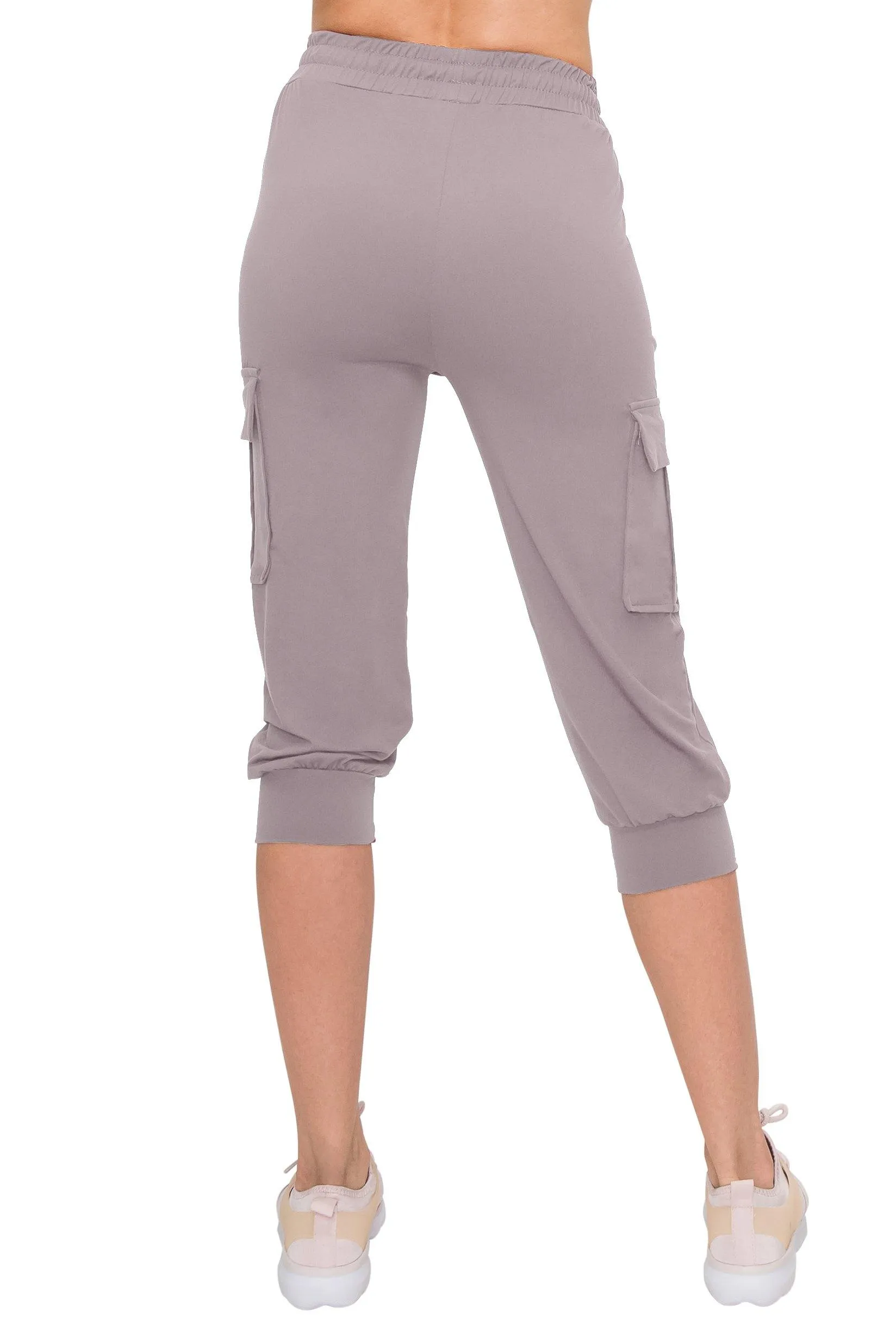 Capri Cargo Jogger Pants