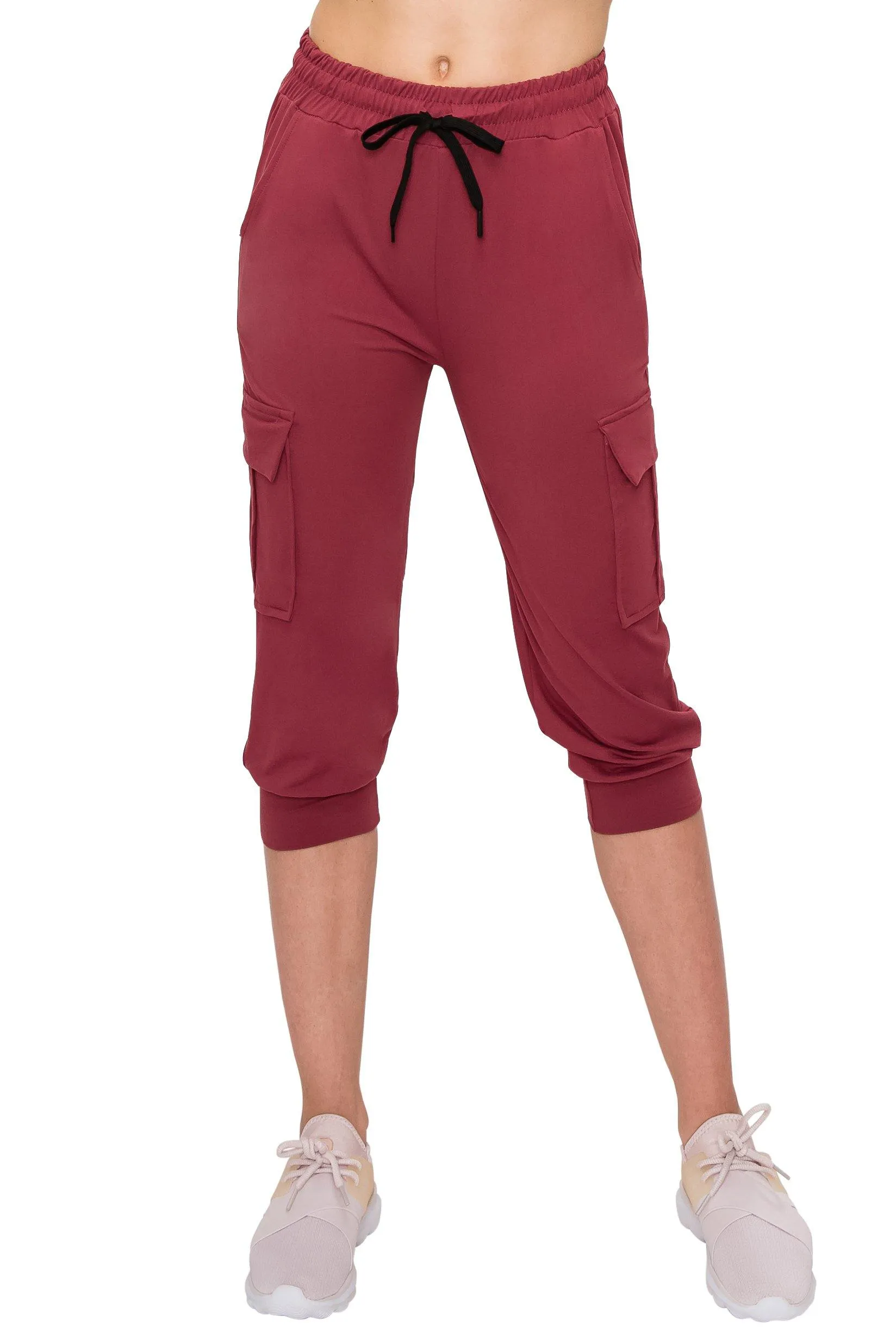 Capri Cargo Jogger Pants