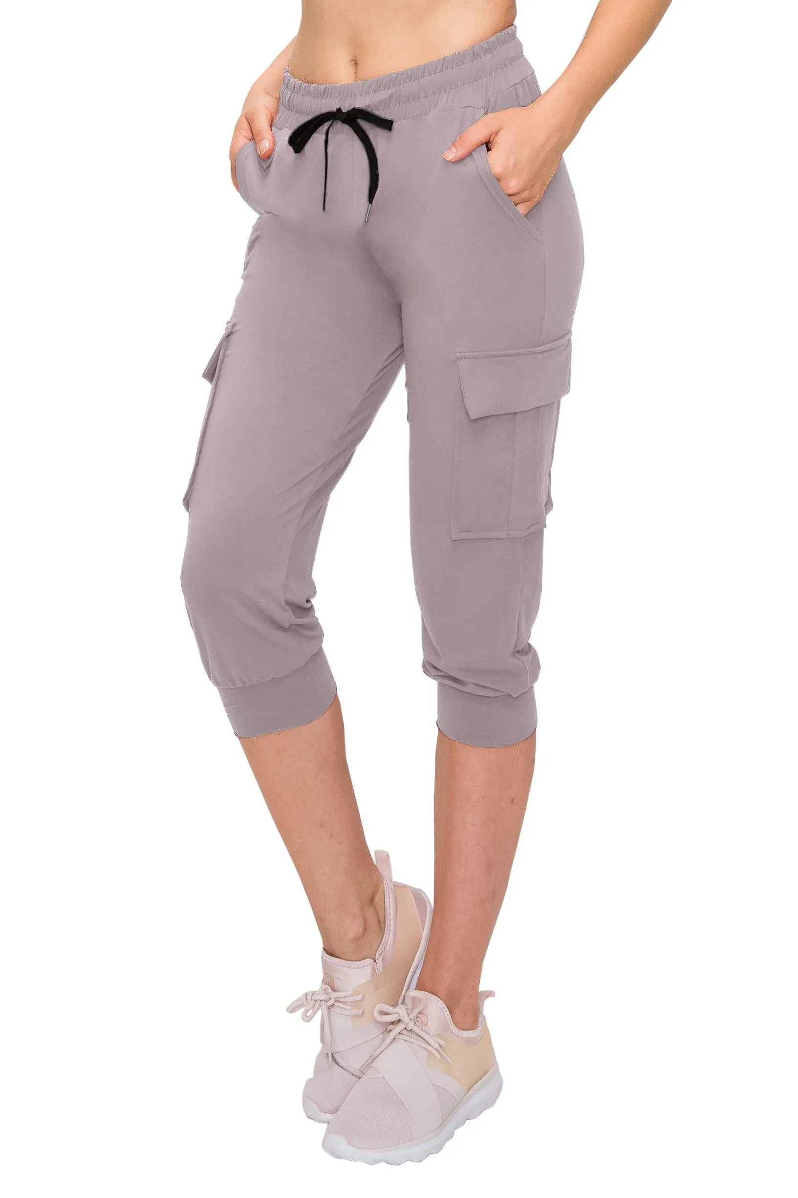 Capri Cargo Jogger Pants