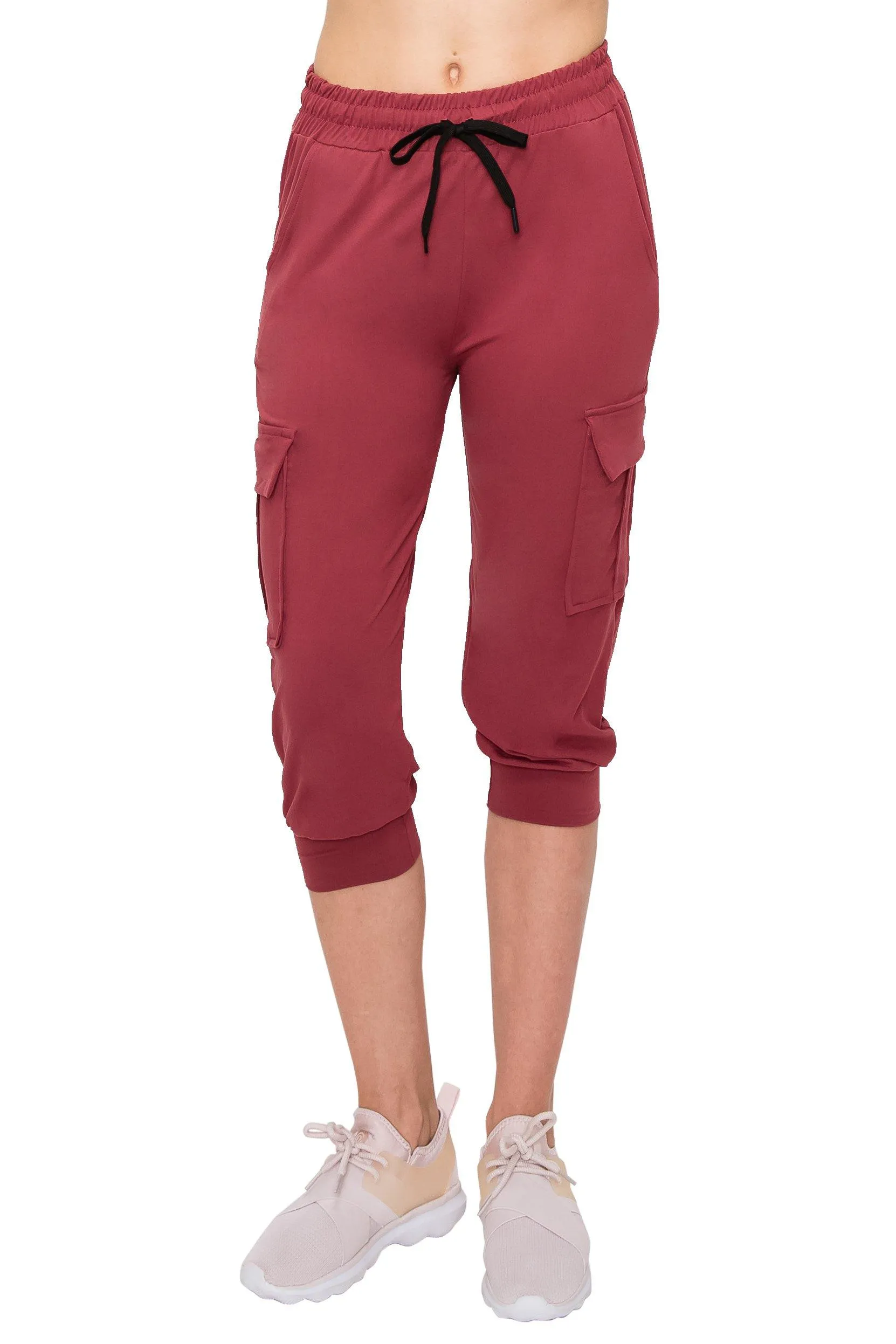 Capri Cargo Jogger Pants