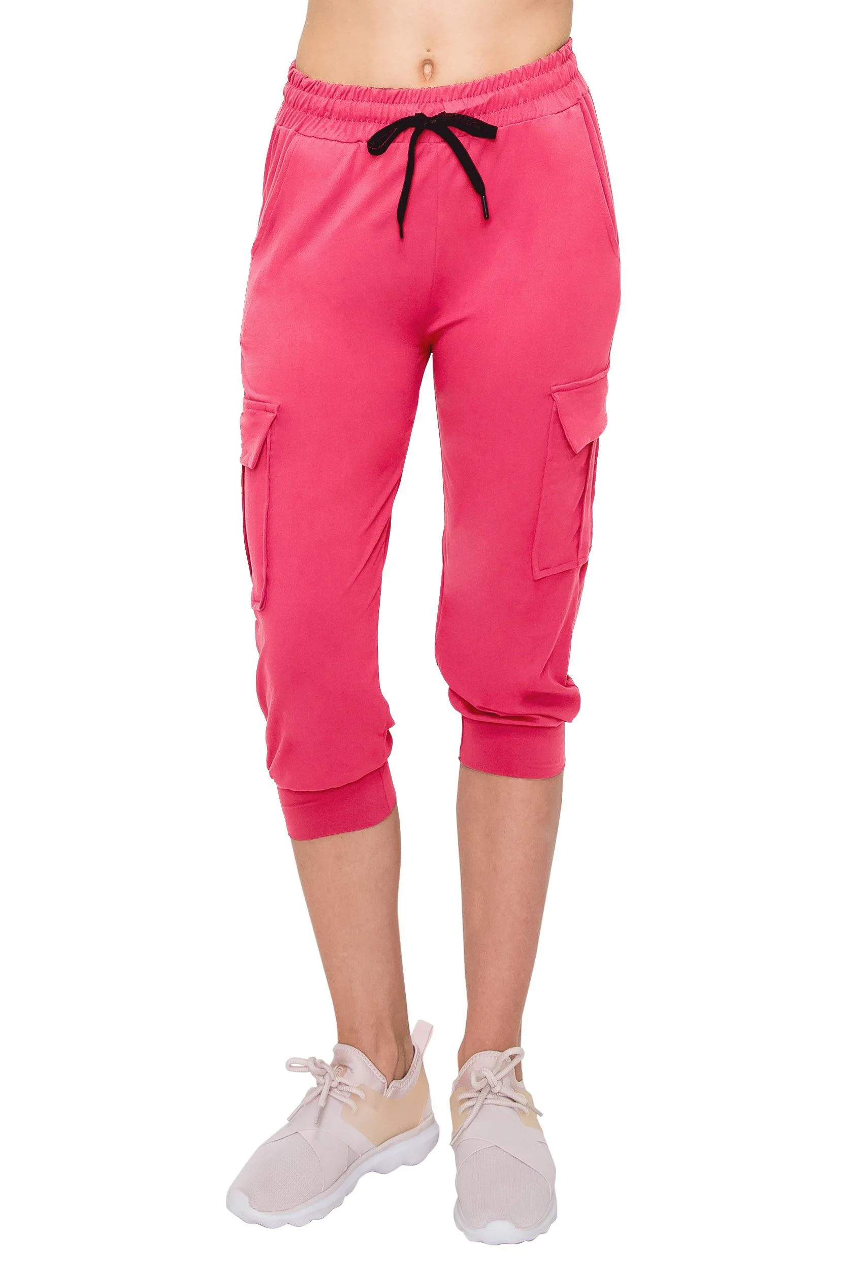 Capri Cargo Jogger Pants