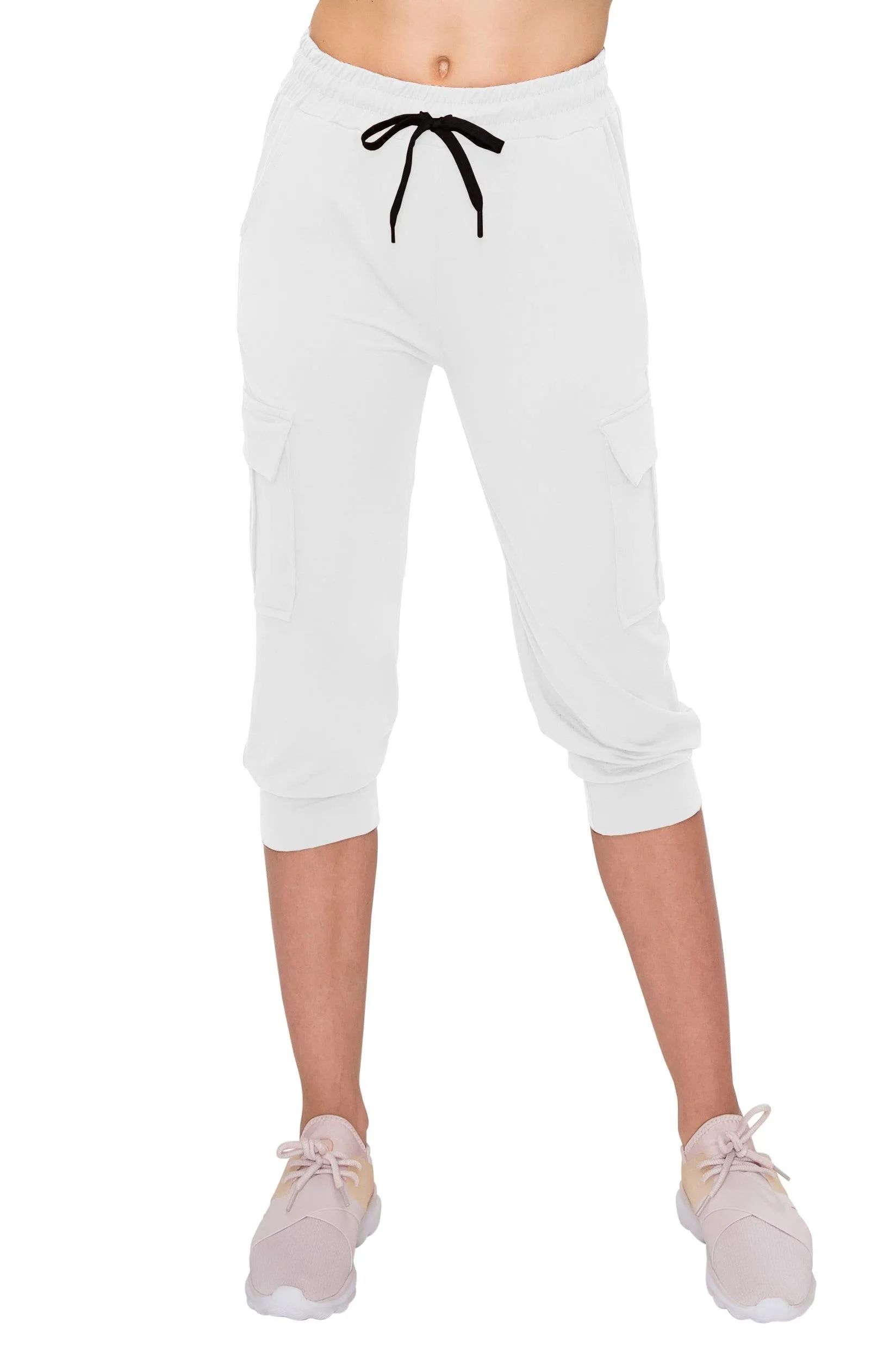 Capri Cargo Jogger Pants