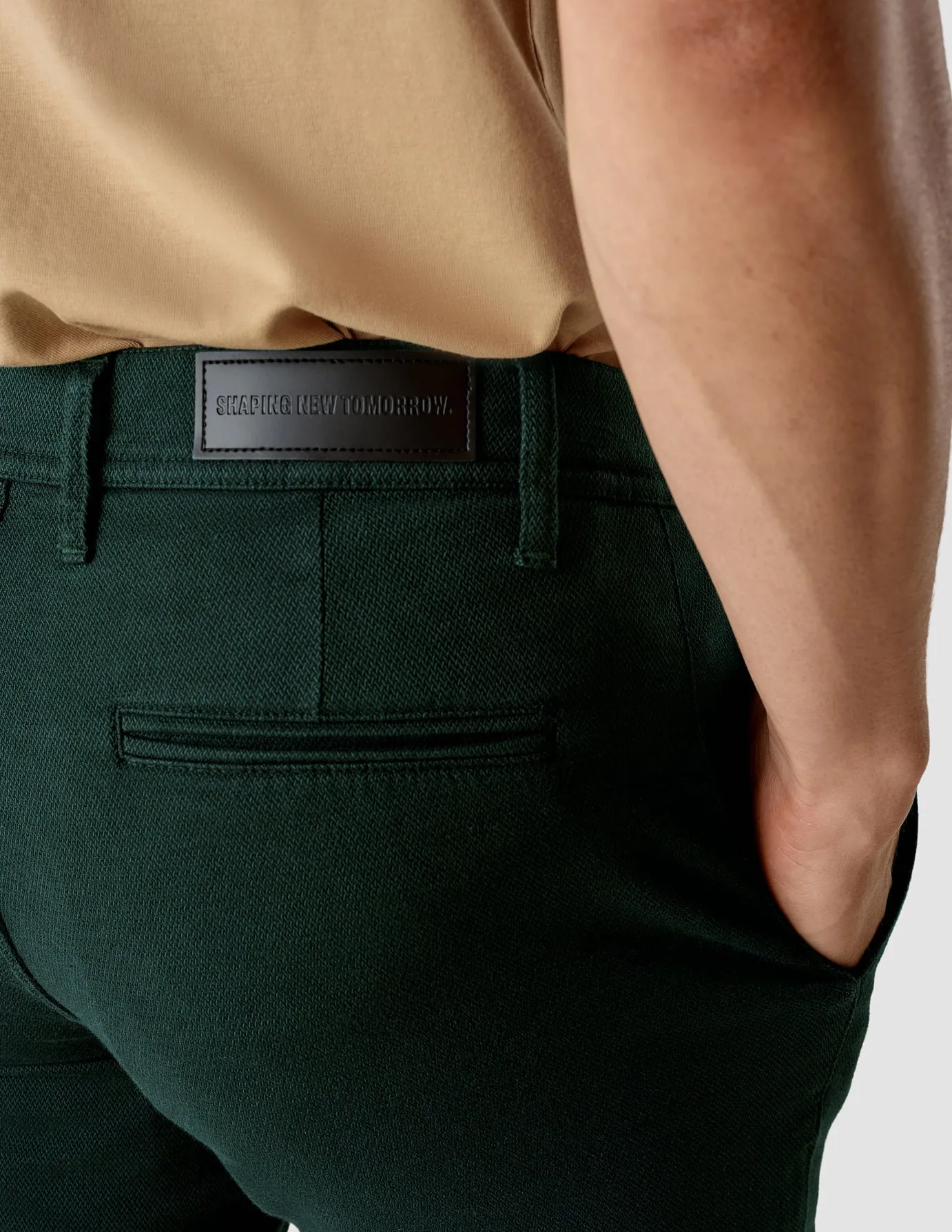 Classic Pants Slim Forest Green