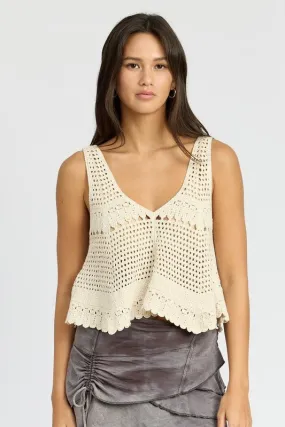 Crochet Swing Tank Top