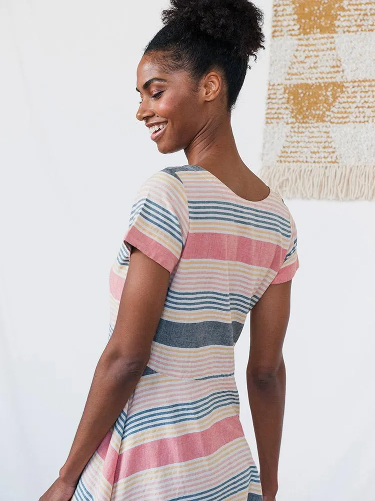 Daydreamer Dress - Summer Stripe