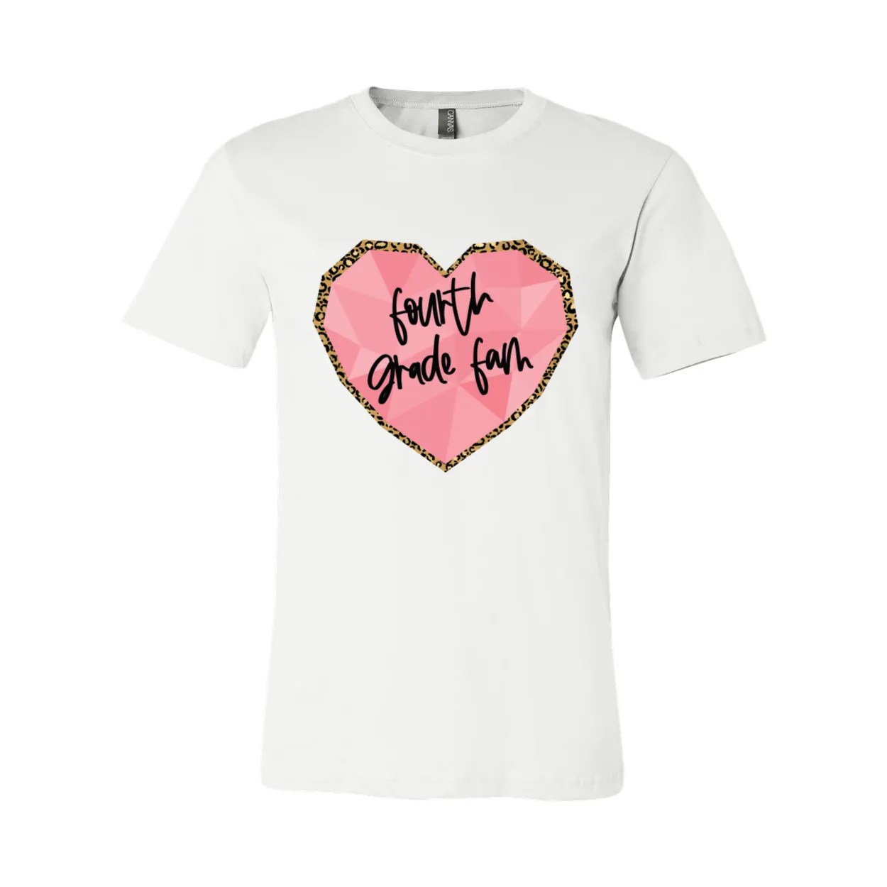 Fourth Grade Fam Heart Tee