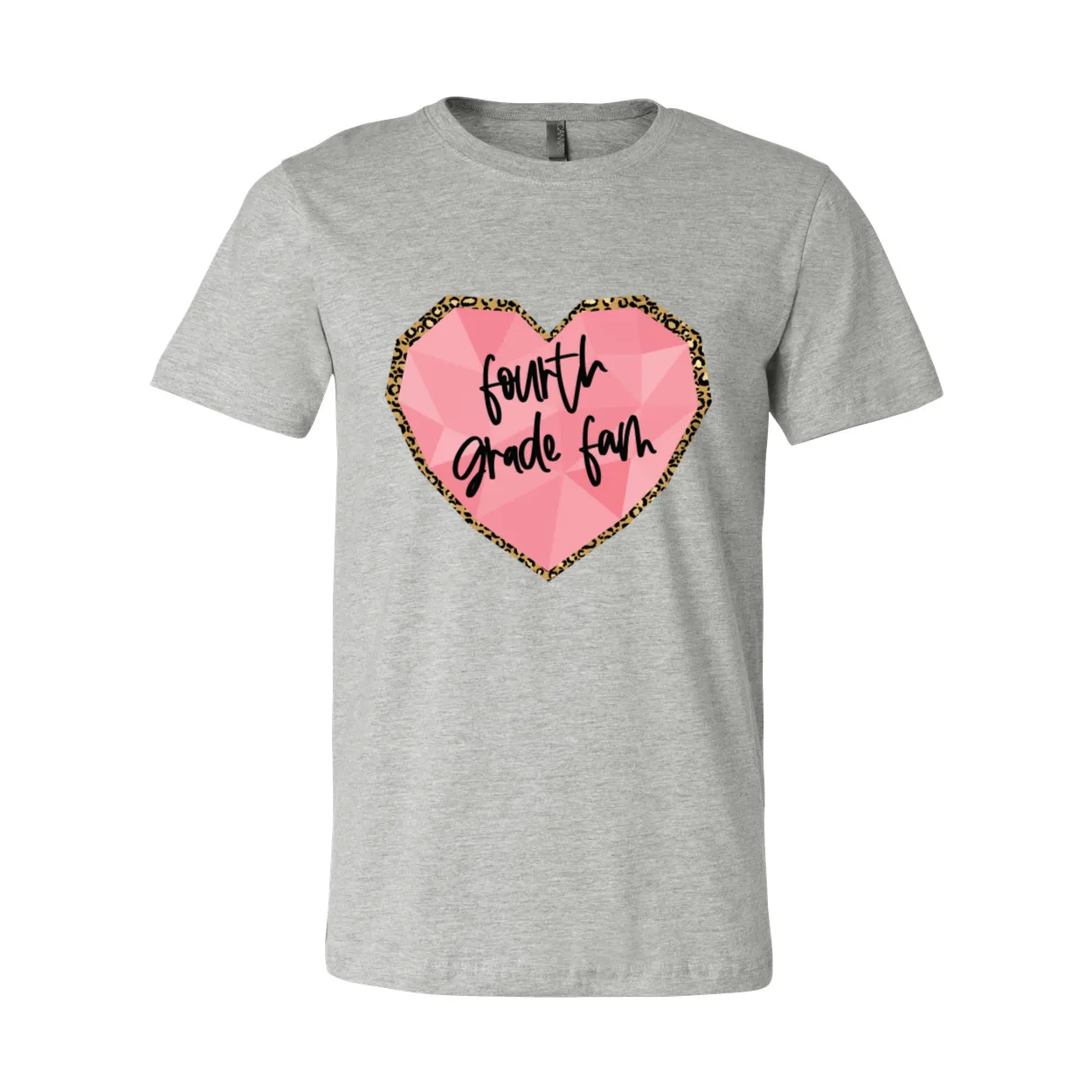 Fourth Grade Fam Heart Tee