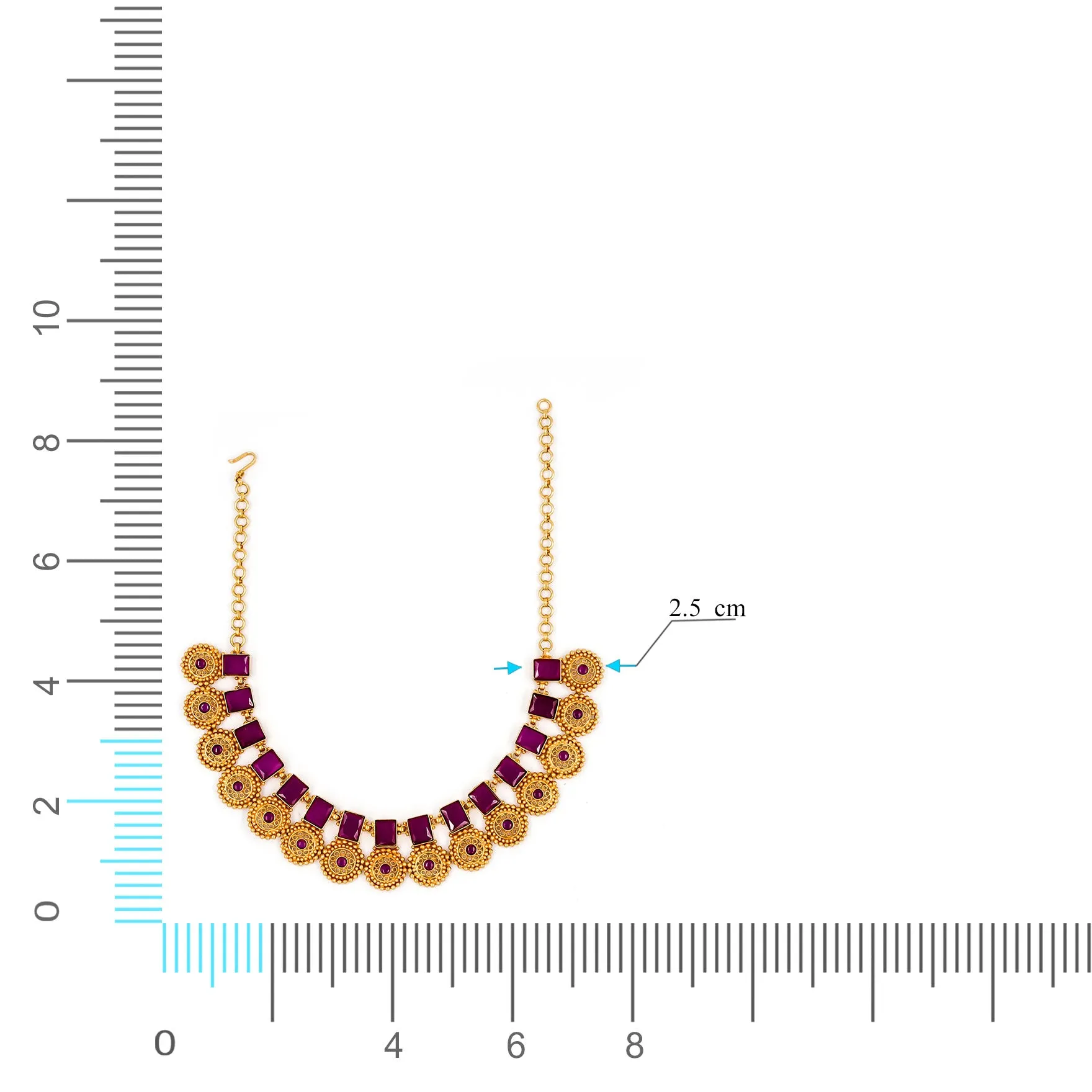 Geru Necklace with Stud PSGRNSSR1R-0341