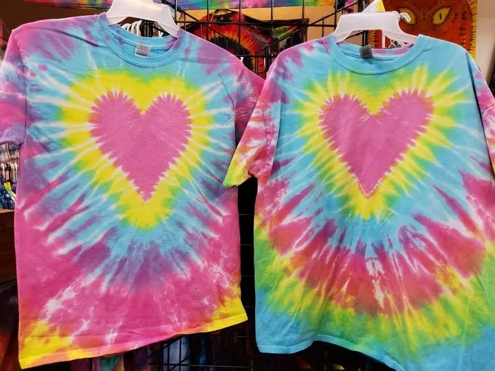 Heart Tie Dye T-Shirt