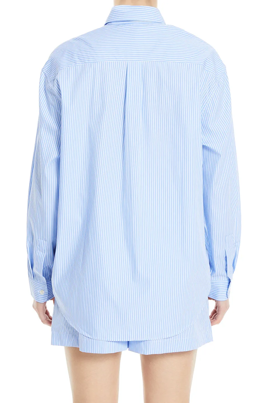 Hotel Du Cap Cursive Oversized Shirt