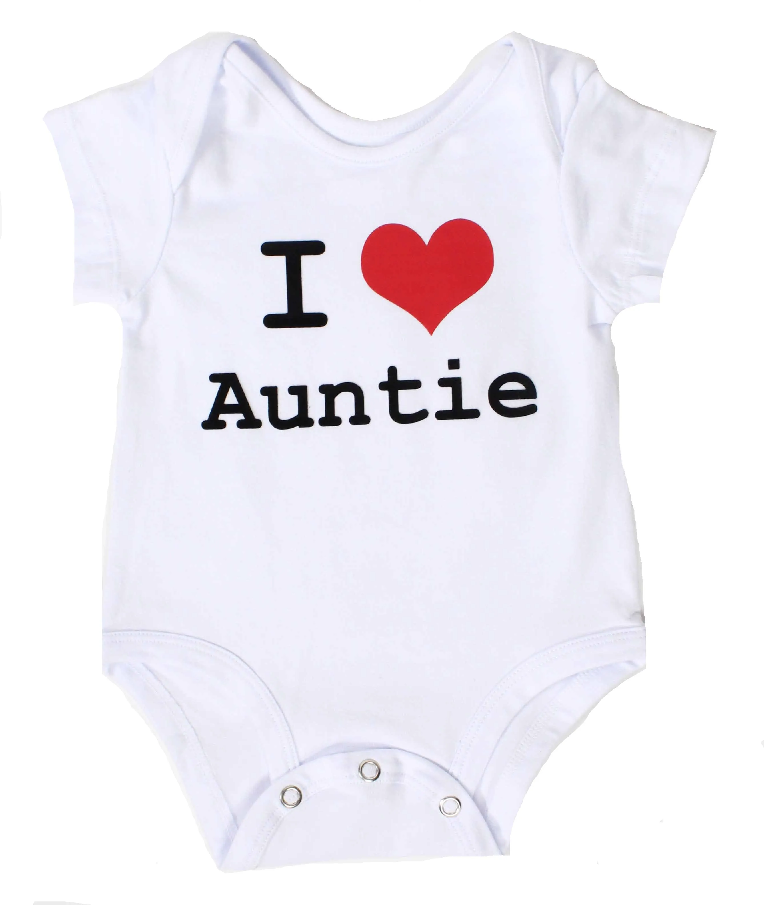 I Love Auntie Baby Bodysuit