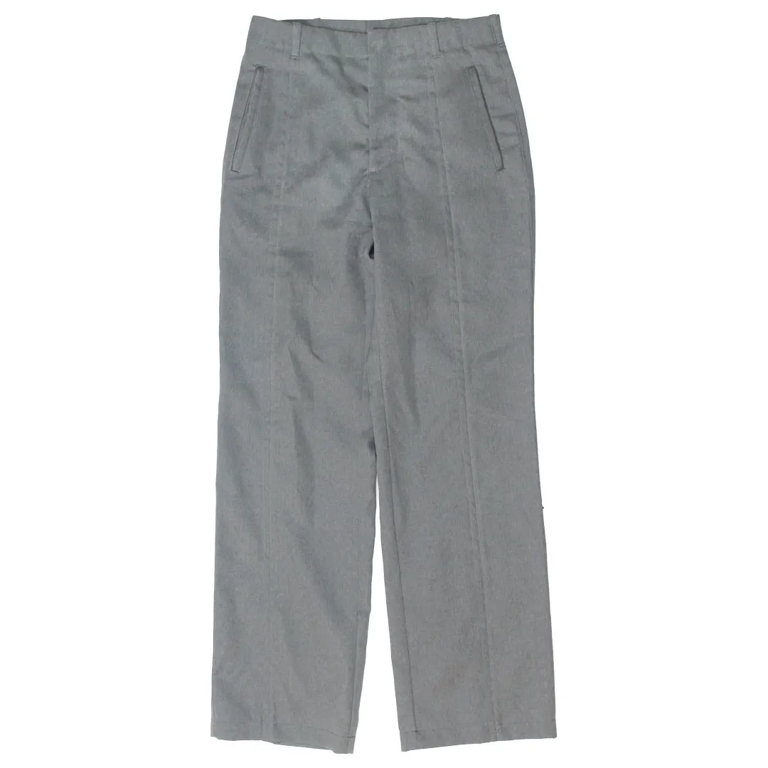 INQUIRE Mackintosh by Kiko Kostadinov rubberized wool trousers XS 30