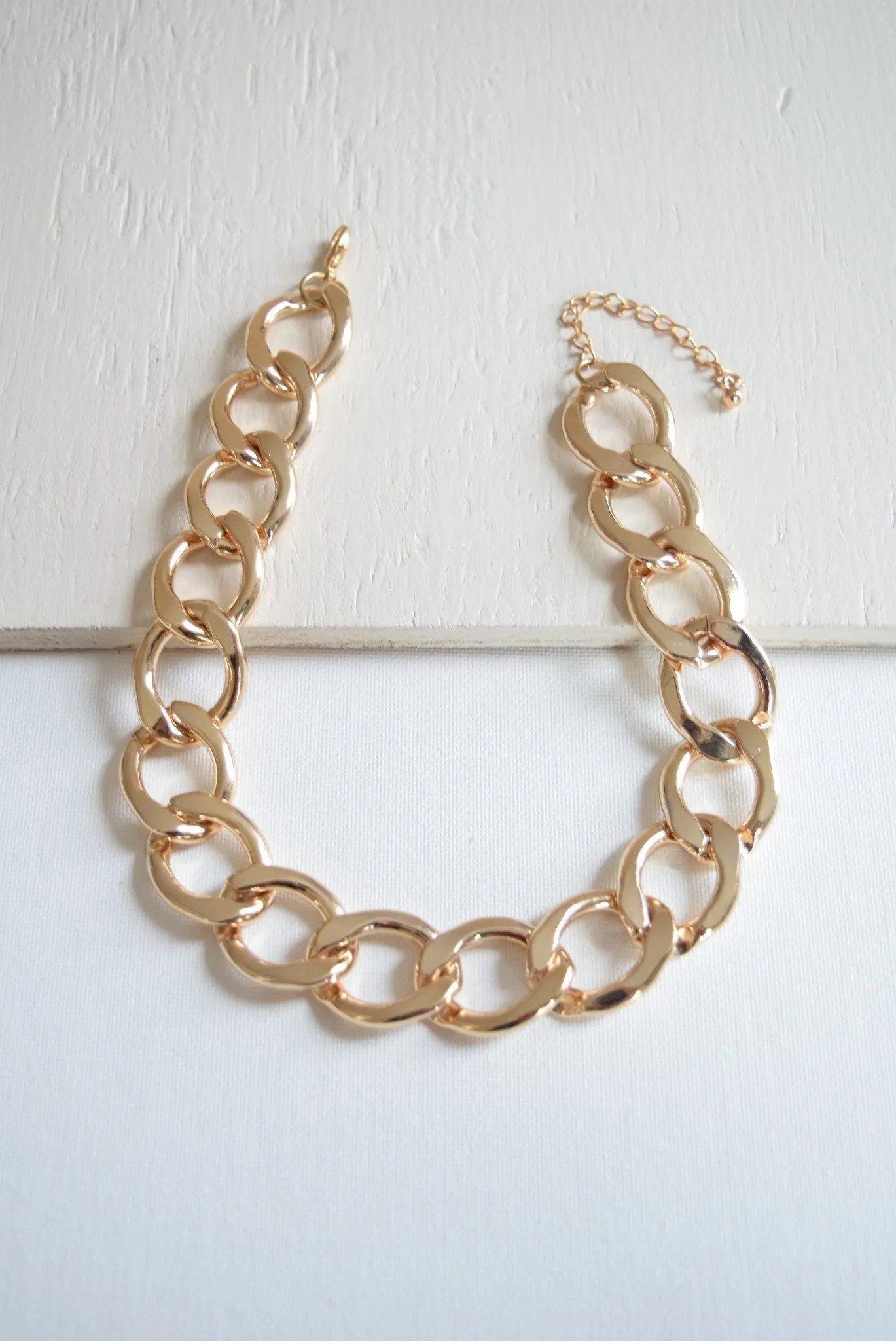 Jumbo Gold Chain Choker