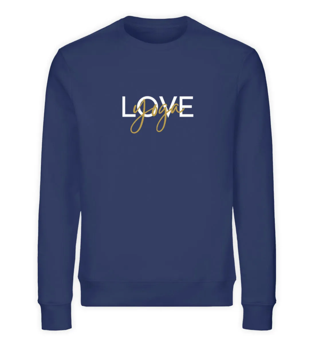 LOVE Yoga Bio Sweatshirt Unisex