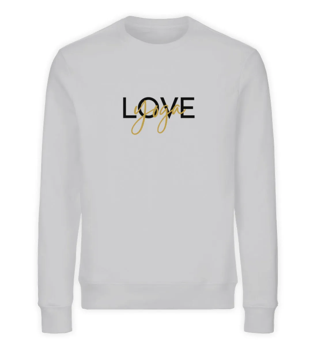 LOVE Yoga Bio Sweatshirt Unisex