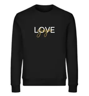 LOVE Yoga Bio Sweatshirt Unisex