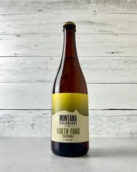 Montana Ciderworks - North Fork Traditional Cider (750 mL)