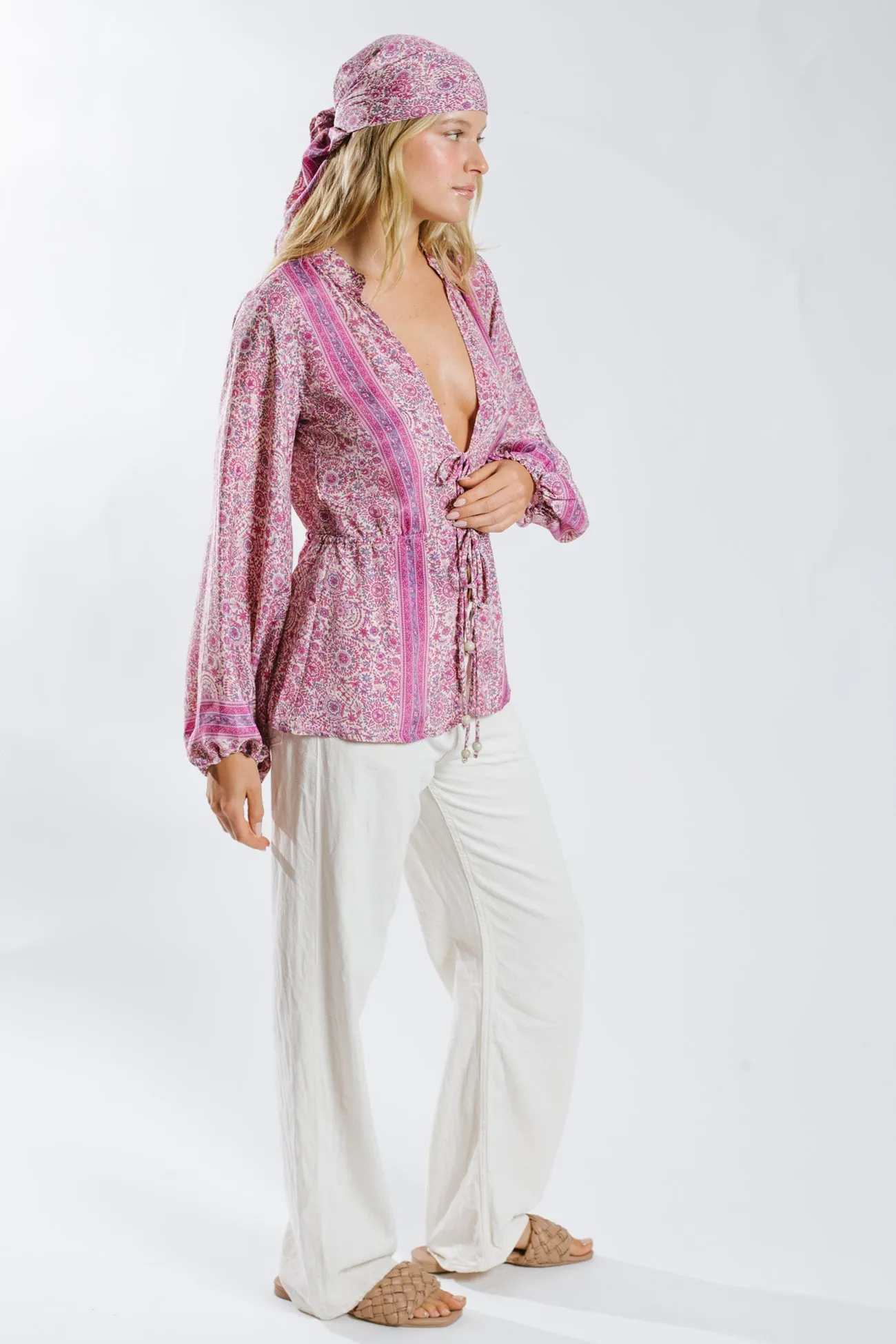 Moulika Tie Blouse