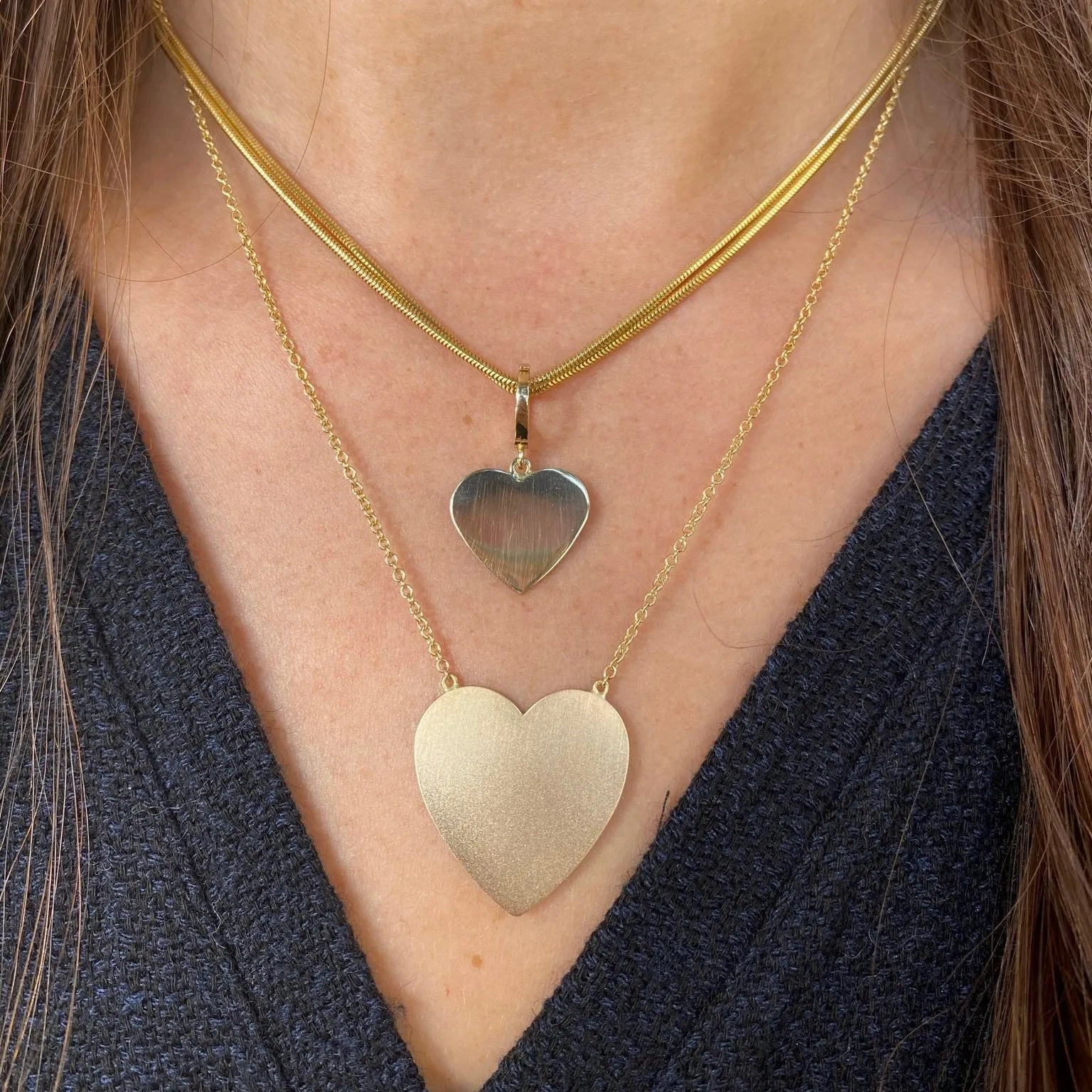 MS X SRJ Large Heart Necklace