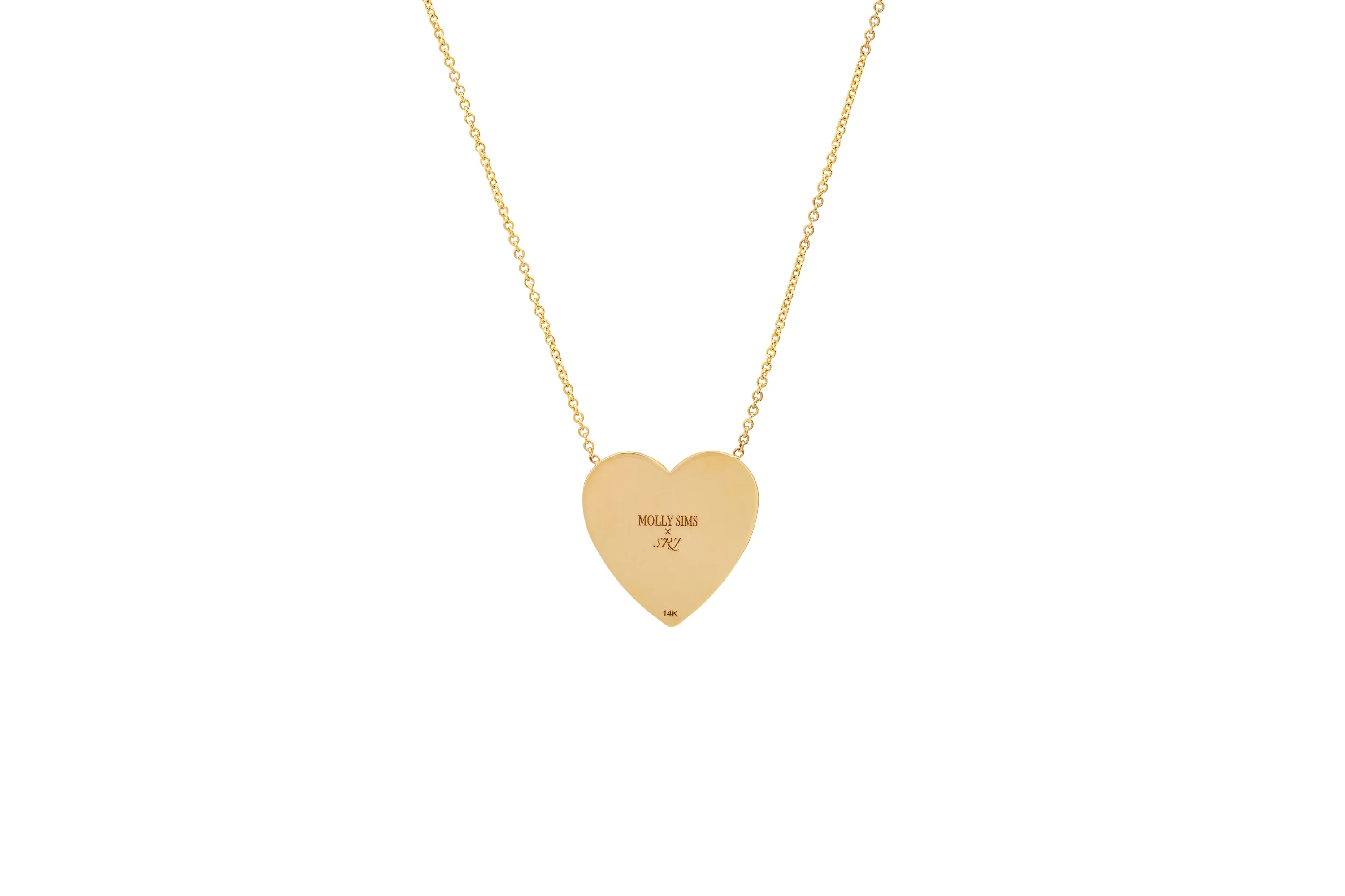 MS X SRJ Large Heart Necklace