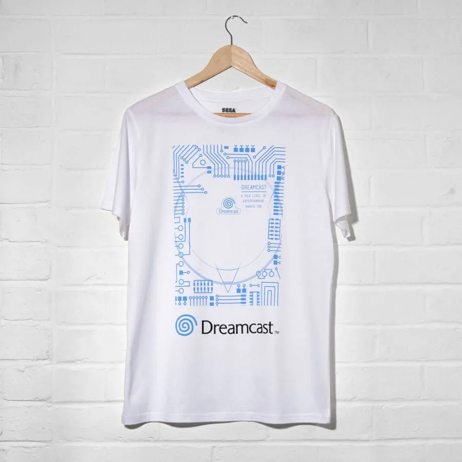 Official Dreamcast White  T-Shirts (Unisex)