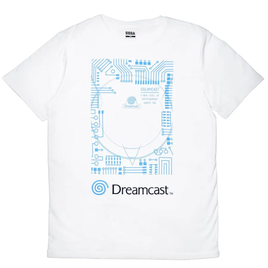 Official Dreamcast White  T-Shirts (Unisex)