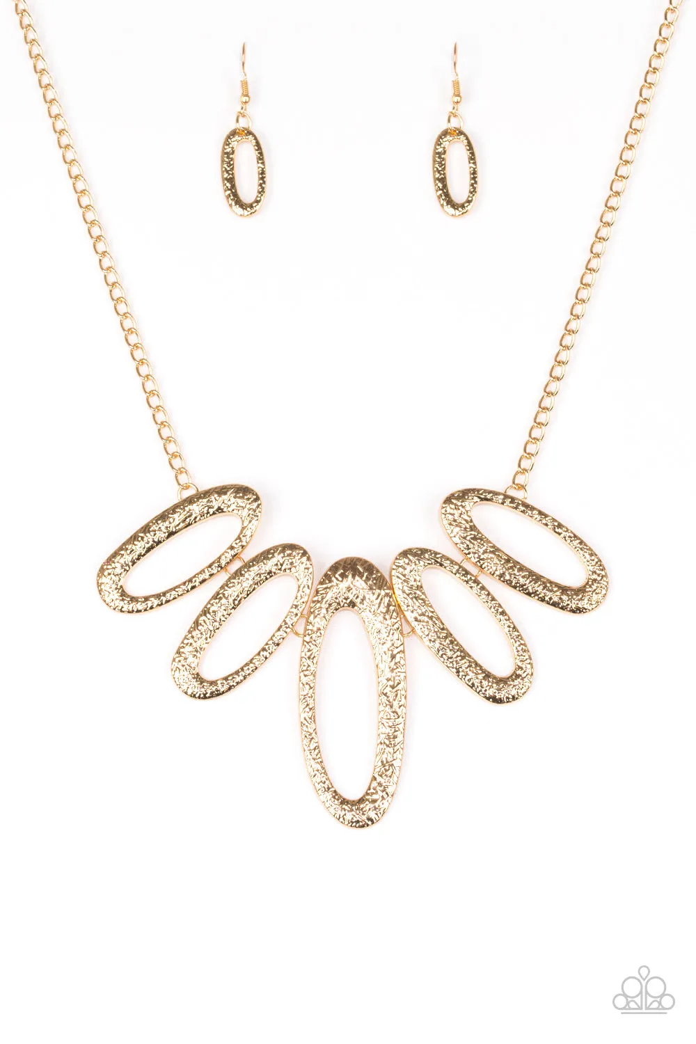 Paparazzi Accessories  - Easy, Tigress! Gold Necklace