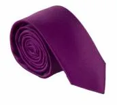 PLAIN MICROFIBER SKINNY TIES ~ 50 COLORS