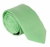 PLAIN MICROFIBER SKINNY TIES ~ 50 COLORS