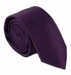 PLAIN MICROFIBER SKINNY TIES ~ 50 COLORS