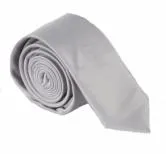 PLAIN MICROFIBER SKINNY TIES ~ 50 COLORS