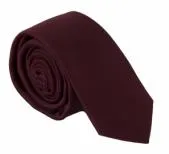 PLAIN MICROFIBER SKINNY TIES ~ 50 COLORS