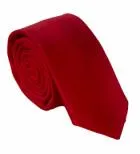 PLAIN MICROFIBER SKINNY TIES ~ 50 COLORS