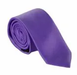 PLAIN MICROFIBER SKINNY TIES ~ 50 COLORS