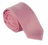 PLAIN MICROFIBER SKINNY TIES ~ 50 COLORS